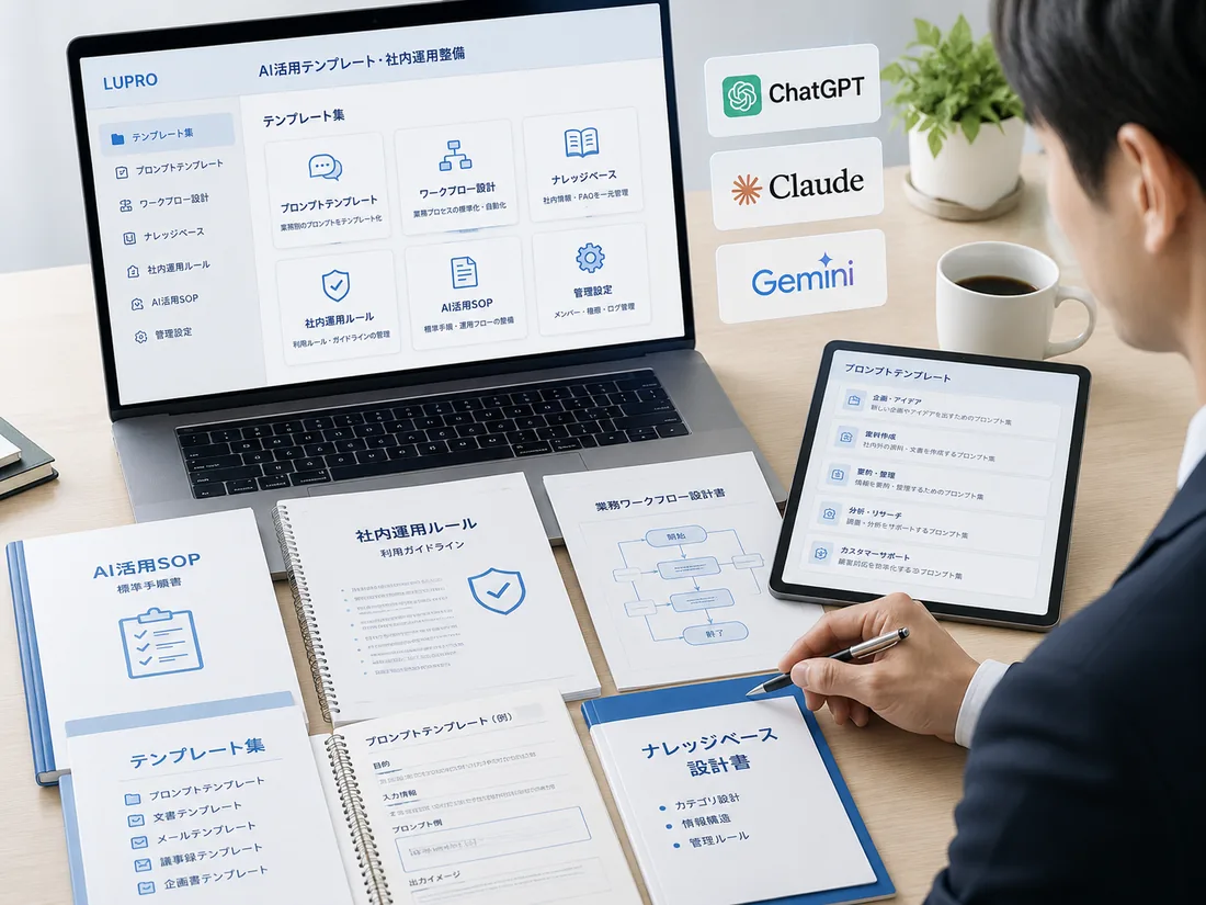 AI活用テンプレート・社内運用整備
